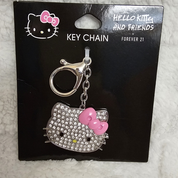 Hello Kitty Accessories - Hello Kitty and Friends x Forever21 Keychain Rhinestone Accessories